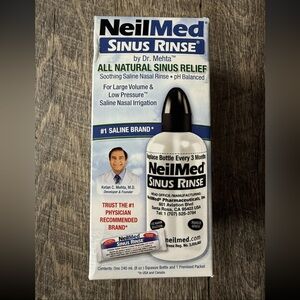 ⚡️4/$15 NWT! NeilMed Sinus Rinse Nasal Relief